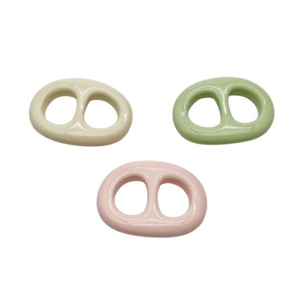 HERMES scarf ring, Chaine d'Ancre design, available in pink, beige, green, an...